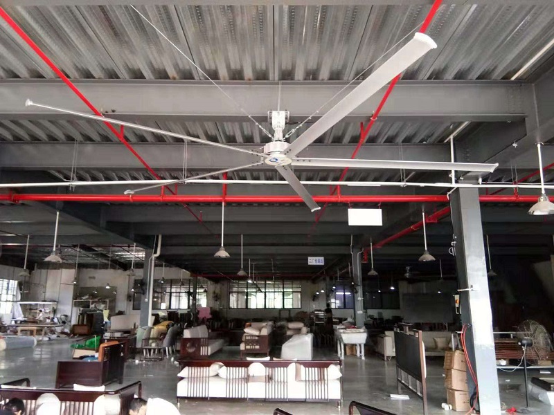 พัดลมเพดานอุตสาหกรรม qixiang, ความปลอดภัย, การระบายอากาศ, การประหยัดพลังงาน!