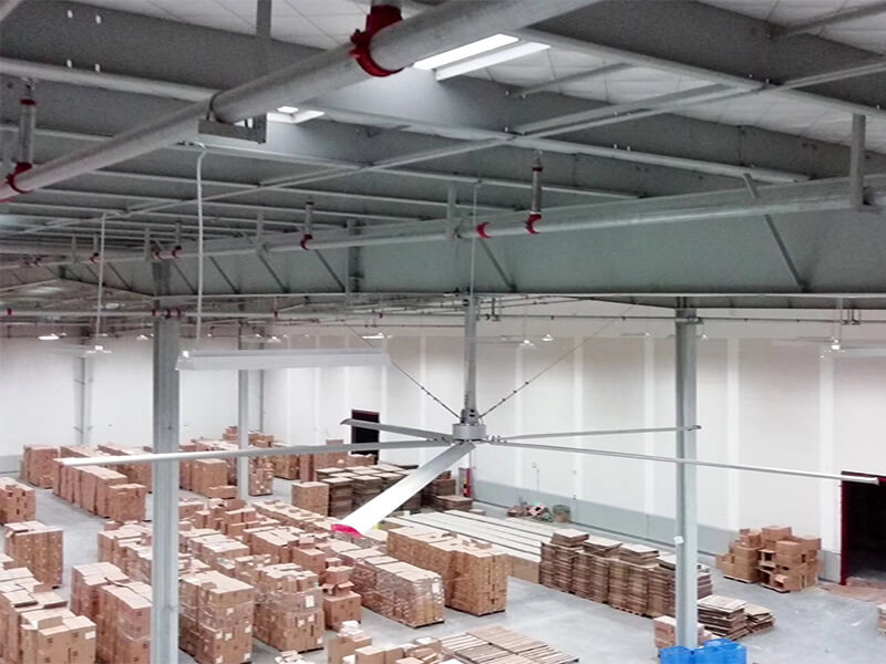 qixiang ใหม่ประเภทอุตสาหกรรมพัดลมเพดานขนาดใหญ่สำหรับสถานที่เชิงพาณิชย์ของ